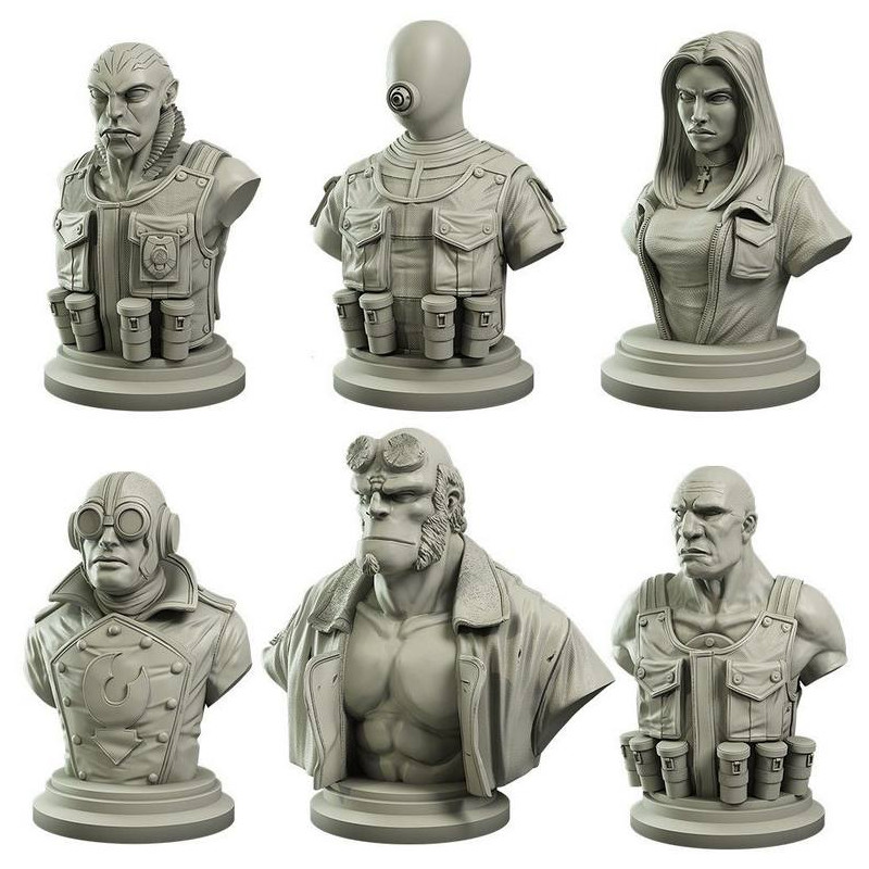 Hellboy Collector's Bust Set