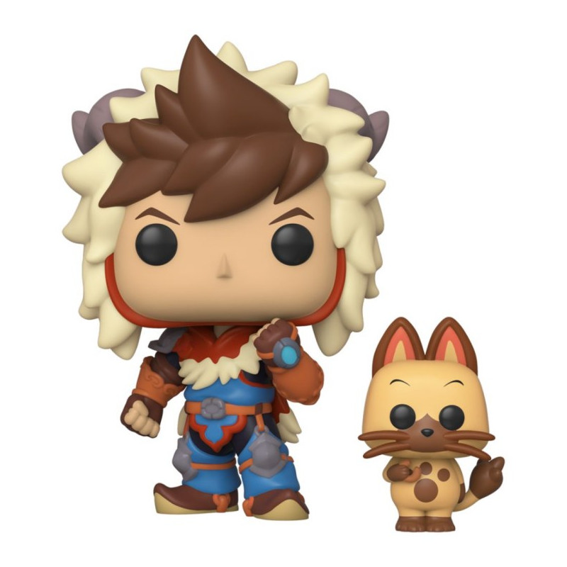 Monster Hunter & Buddy! POP! Lute w/ Navirou