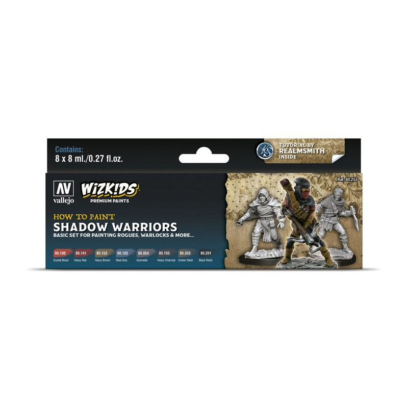 Wizkids Premium set by Vallejo: Shadow warriors