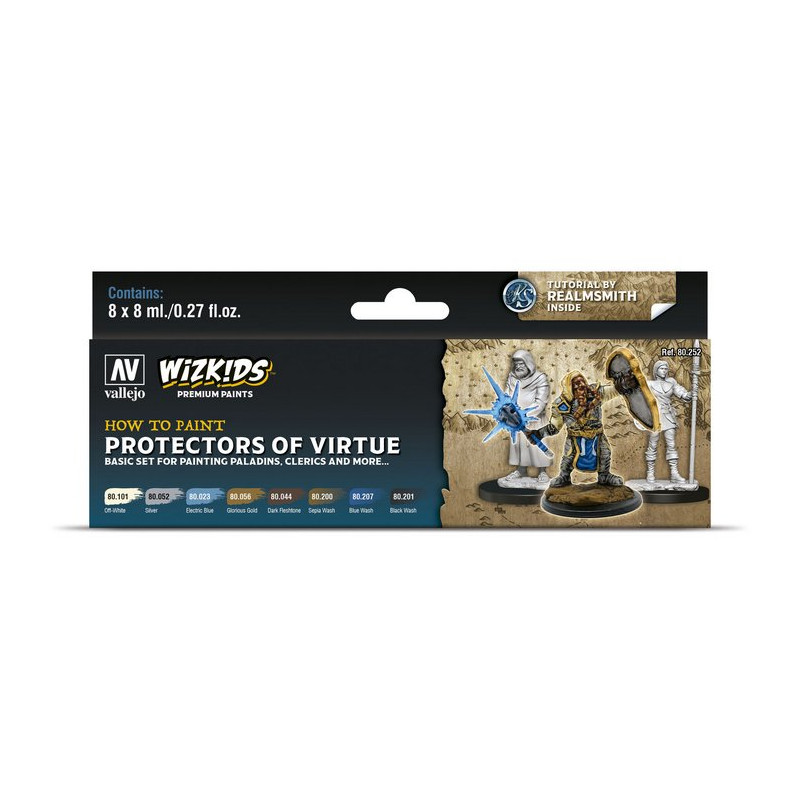 Wizkids Premium set by Vallejo: Protectors of Virtue