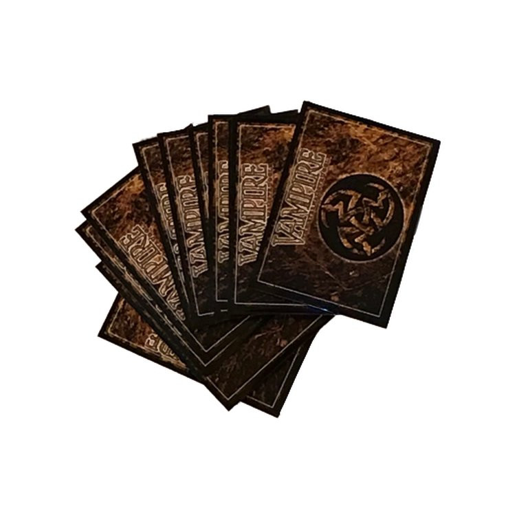 Vampire: Pack 50 premium sleeves - Ilustración cripta