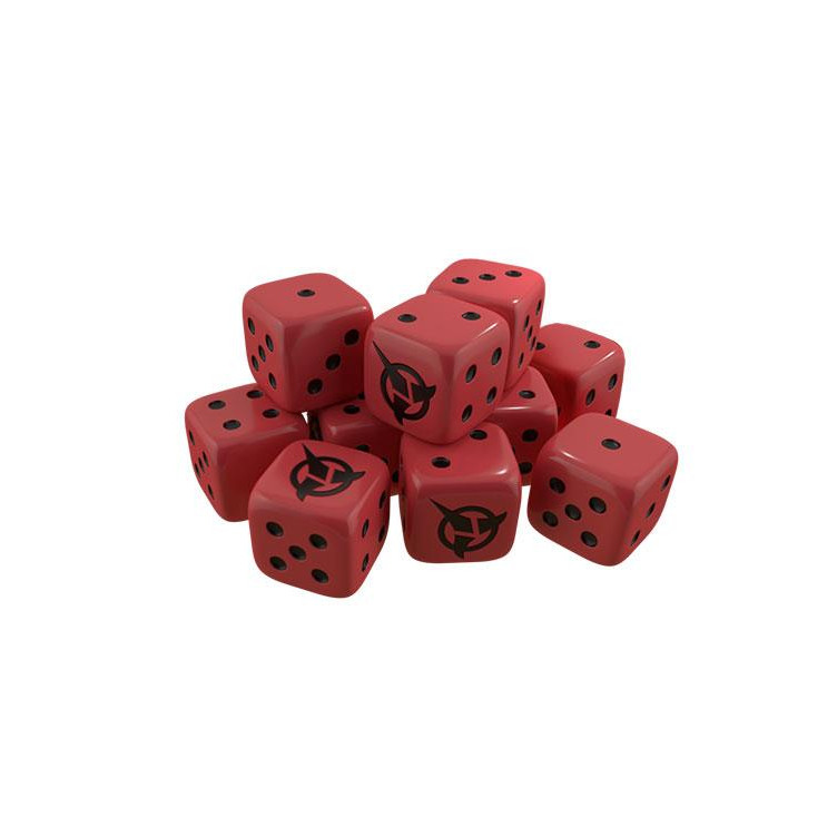 Star Trek Ascendancy Expansion: Dice (x10) - Klingons