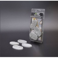 Urban Warfare Resin Bases, Oval 60mm (x4)