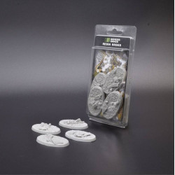 Rocky Fields Resin Bases, Oval 60mm (x4)