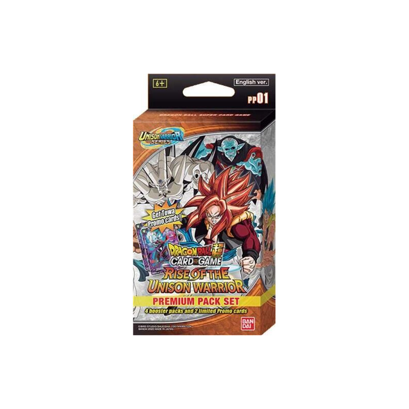 DragonBall Premium Pack Set 01 Rise of the Unison Warrior (inglé