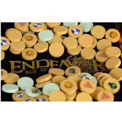 Endeavor: Era de la Exp. Add On Fichas de Comercio de Madera