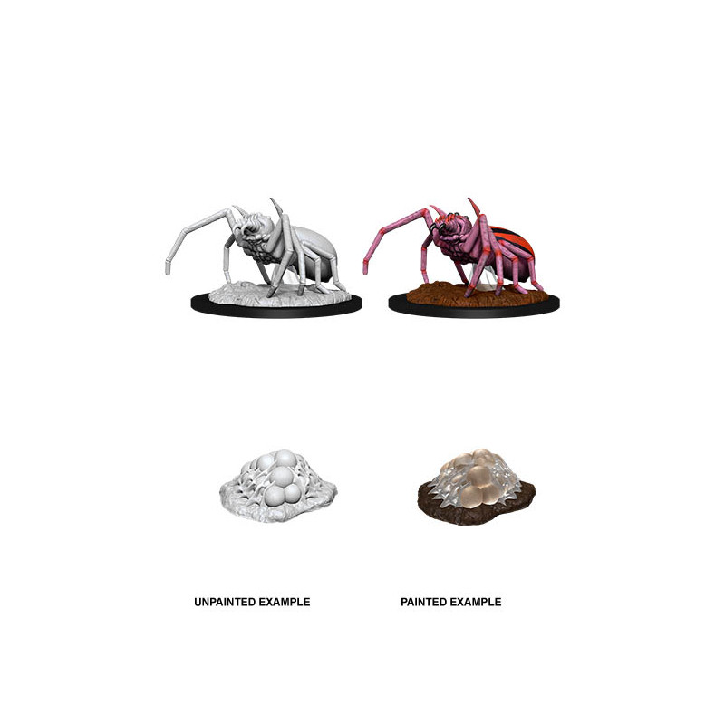 D&D Nolzur's Marvelous: Giant Spider & Egg Clutch