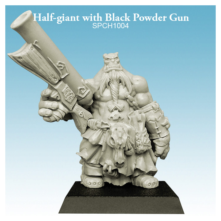 Half-giant with Black Powder Gun