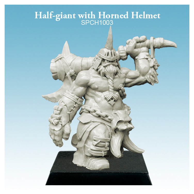 Half-giant with Horned Helmet