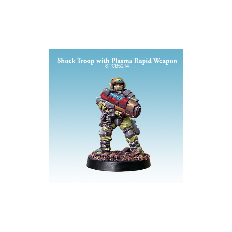 Shock Troop with Plasma Rapid Weapon