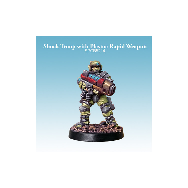 Shock Troop with Plasma Rapid Weapon