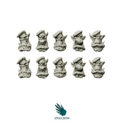 Orcs Bulky "Green Berets" Heads