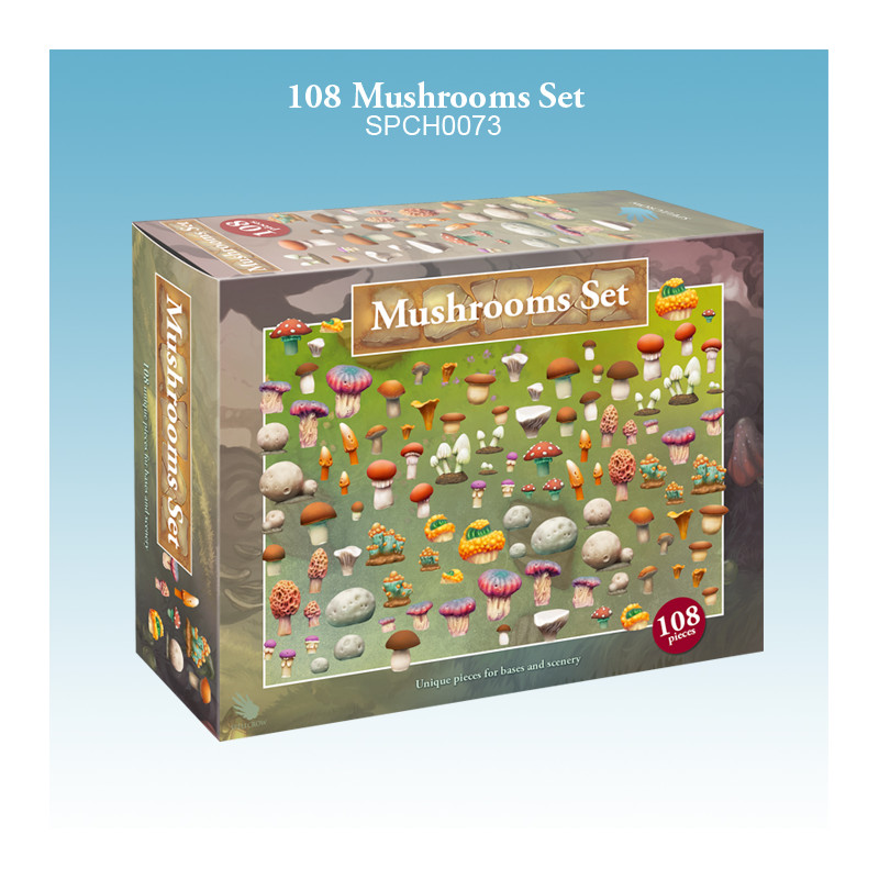 108 Mushrooms Set