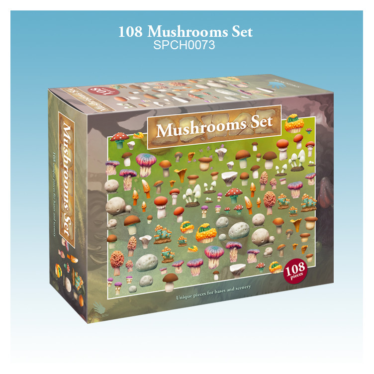 108 Mushrooms Set