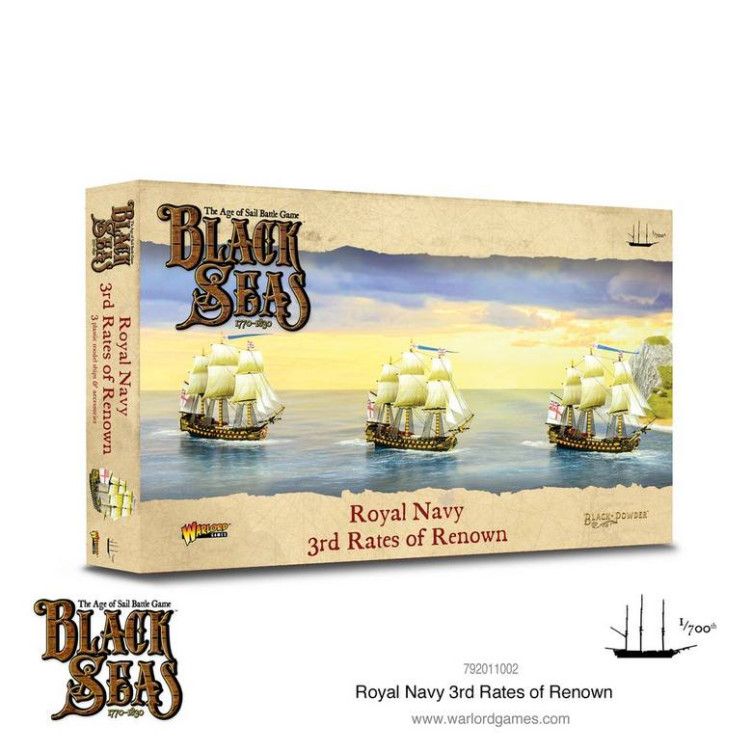 Black Seas: Royal Navy 3rd Rates of Renown