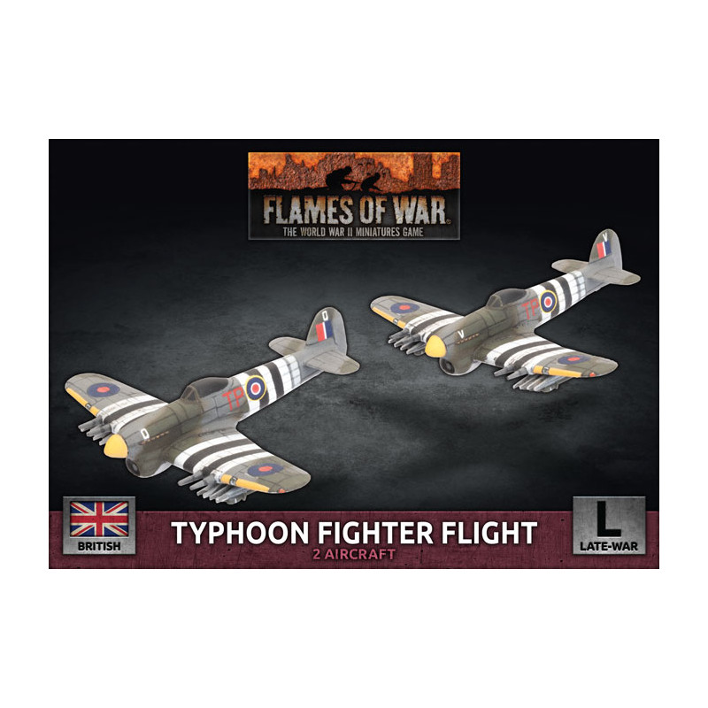 Typhoon Fighter-Bomber Flight (x2 Plastic)