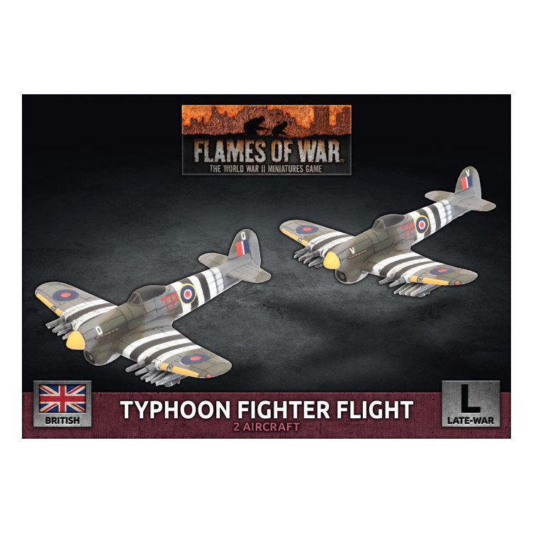 Typhoon Fighter-Bomber Flight (x2 Plastic)