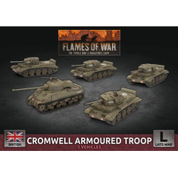 Cromwell Armoured Troop (x5 Plastic)