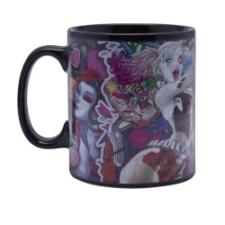 DC Comics Taza XL sensitiva al calor Harley Quinn