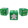 Meeple D6 Dice Set - Green