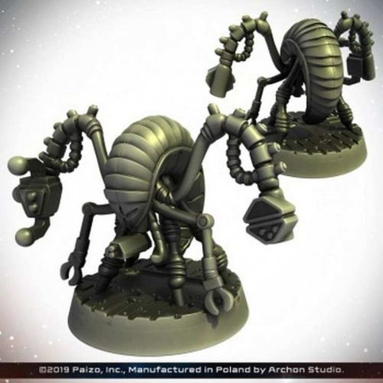 Starfinder RPG Anacite Laborer miniature (inglés)