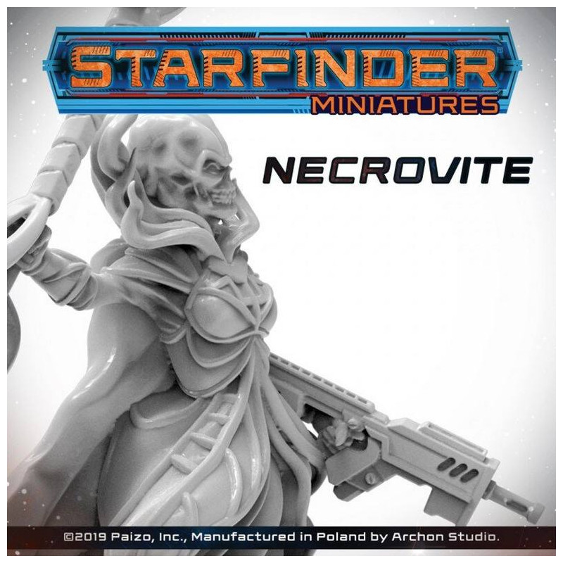 Starfinder Necrovite miniature (inglés)