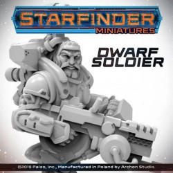 Starfinder Dwarf Soldier (inglés)