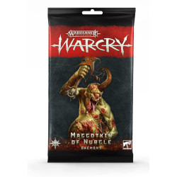 Warcry: cartas de Maggotkin of Nurgle Daemons