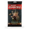 Warcry: cartas de Maggotkin of Nurgle Rotbringers