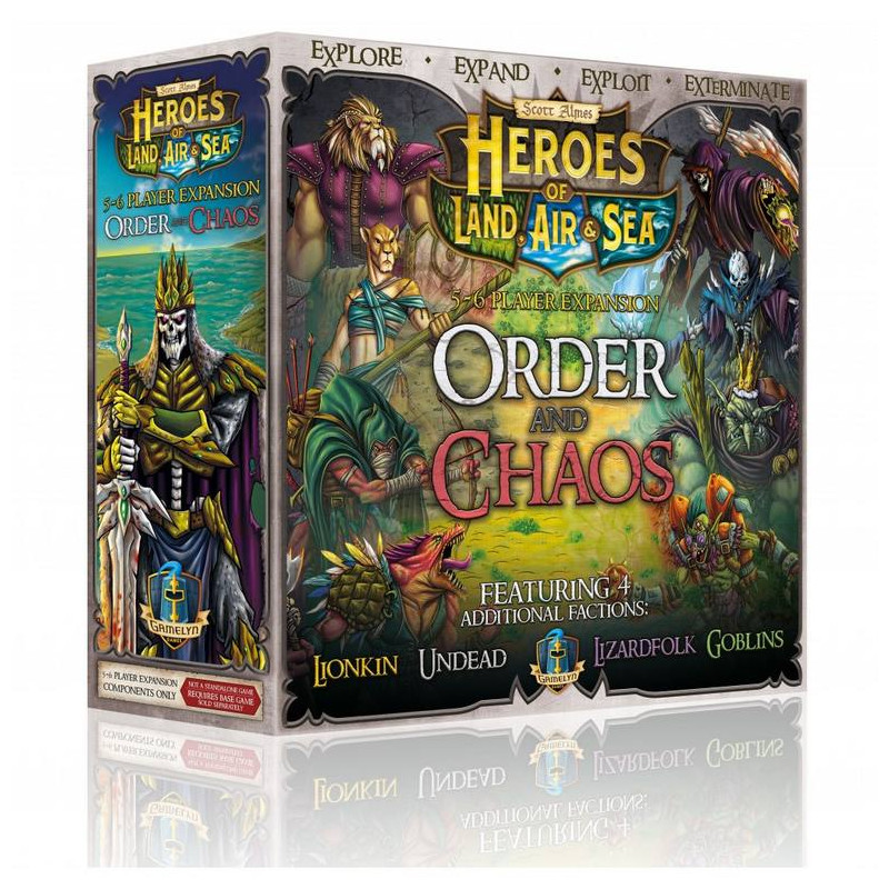 Heroes of Land, Air & Sea: Order and Chaos (inglés)