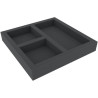 300mm x 300mm x 45mm Foam Tray for Board Games 3 Compartments