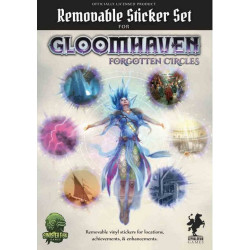 Gloomhaven Removable Sticker Set: Forgotten Circles (inglés)