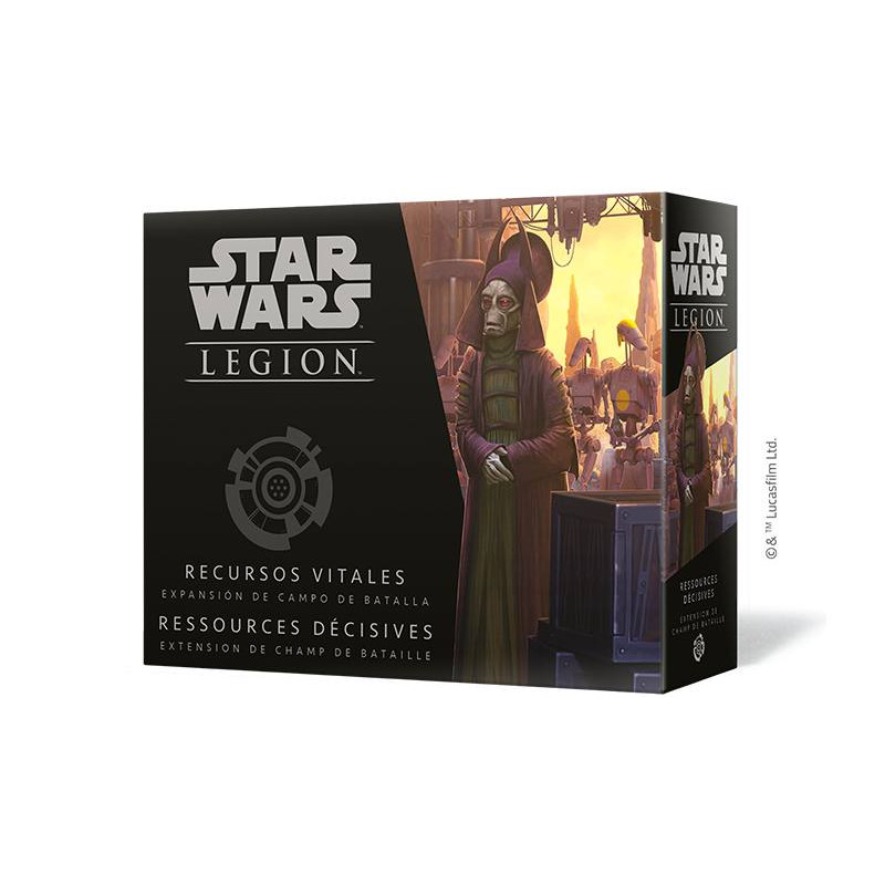 Star Wars Legion: Recursos vitales