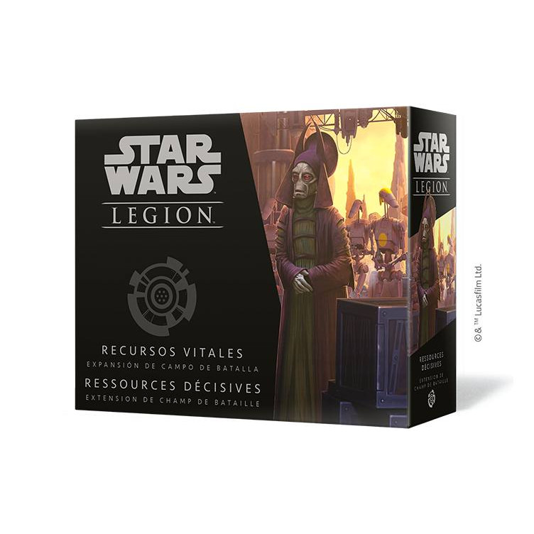 Star Wars Legion: Recursos vitales