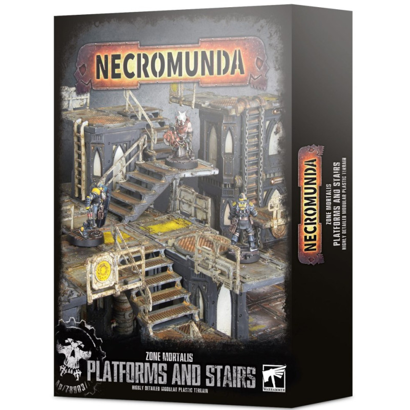 Necromunda: Plataformas y escaleras Zona Mortalis