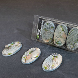 Urban Warfare Bases Oval 75mm (x3)