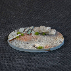 Urban Warfare Bases Oval 75mm (x3)