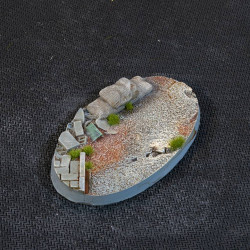 Urban Warfare Bases Oval 75mm (x3)