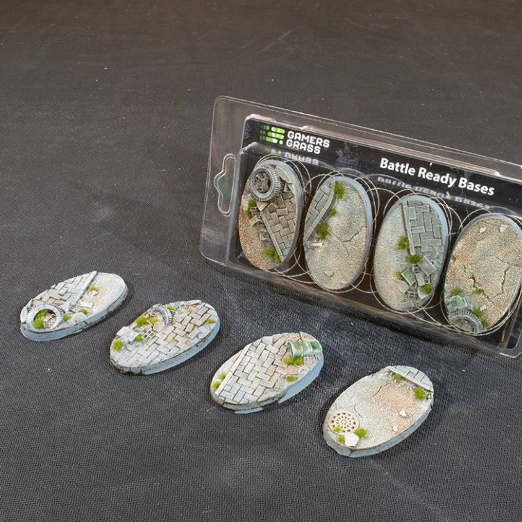 Urban Warfare Bases Oval 60mm (x4)