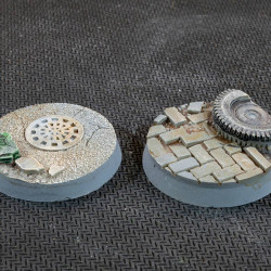 Urban Warfare Bases Round 32mm (x8)