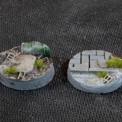 Urban Warfare Bases Round 25mm (x10)