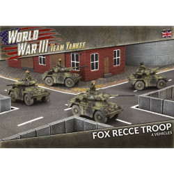 Fox Recce Troop (x4 Plastic)