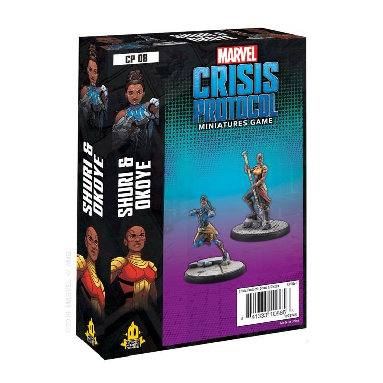 Marvel Crisis Protocol: Shuri and Okoye