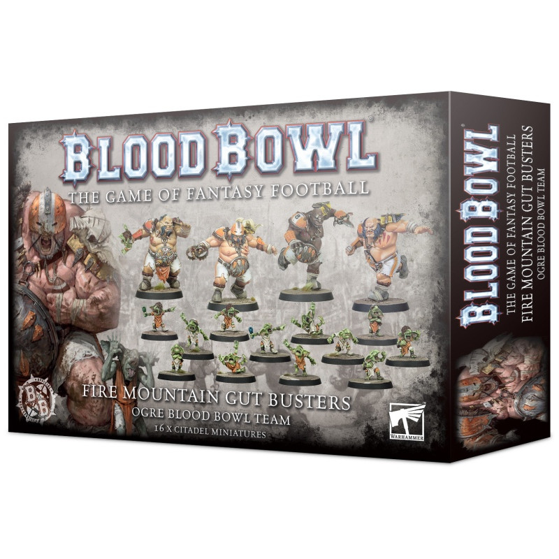 Blood Bowl: Fire Mountain Gut Busters Ogre Blood Bowl Team