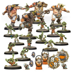 Blood Bowl: Fire Mountain Gut Busters Ogre Blood Bowl Team