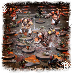 Blood Bowl: Fire Mountain Gut Busters Ogre Blood Bowl Team