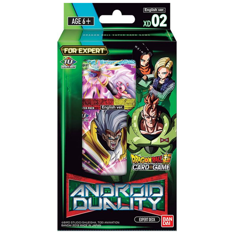 DragonBall Expert Deck 2 Android Duality - Series 8 (inglés)