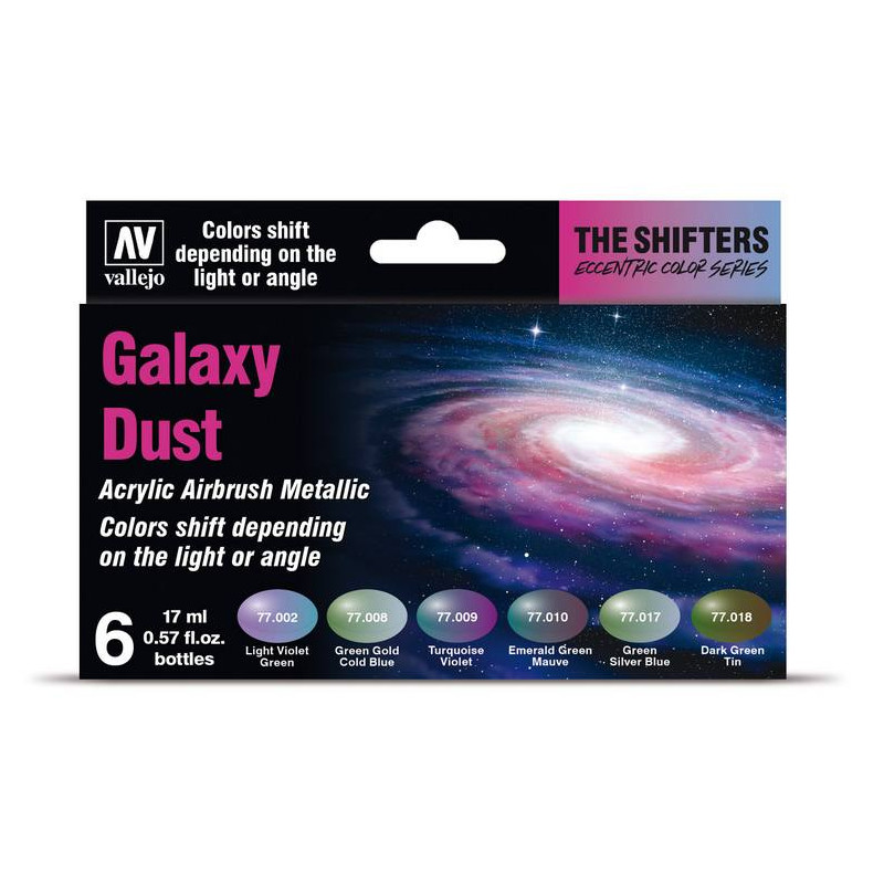 The Shifters Eccentric Color Set: Galaxy Dust