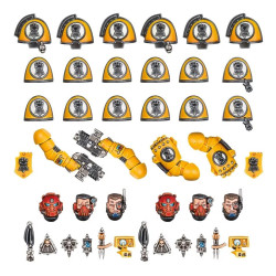 Mejoras y calcomanías de Imperial Fists Primaris