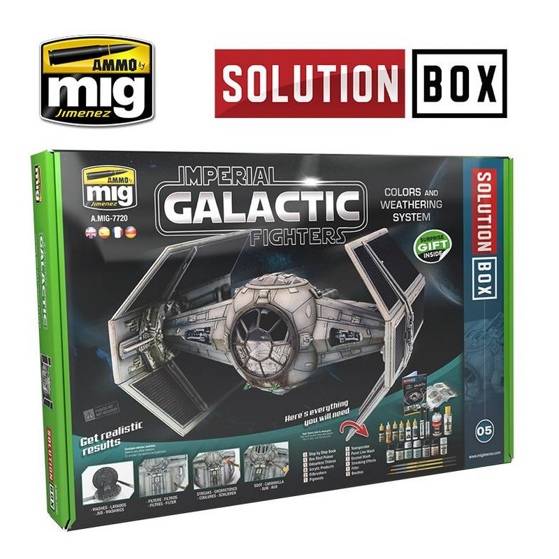 How To Paint Imperial Galactic Fighters: Solution Box